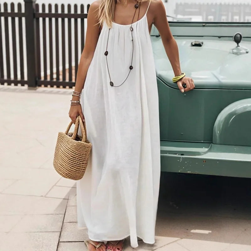 Women's Strapless Maxi Dress
