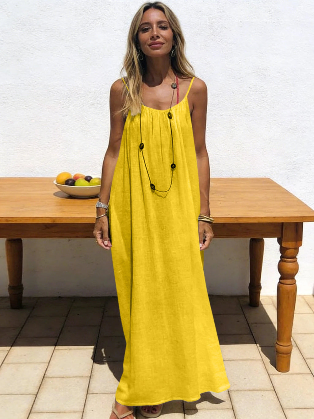 Women's Strapless Maxi Dress