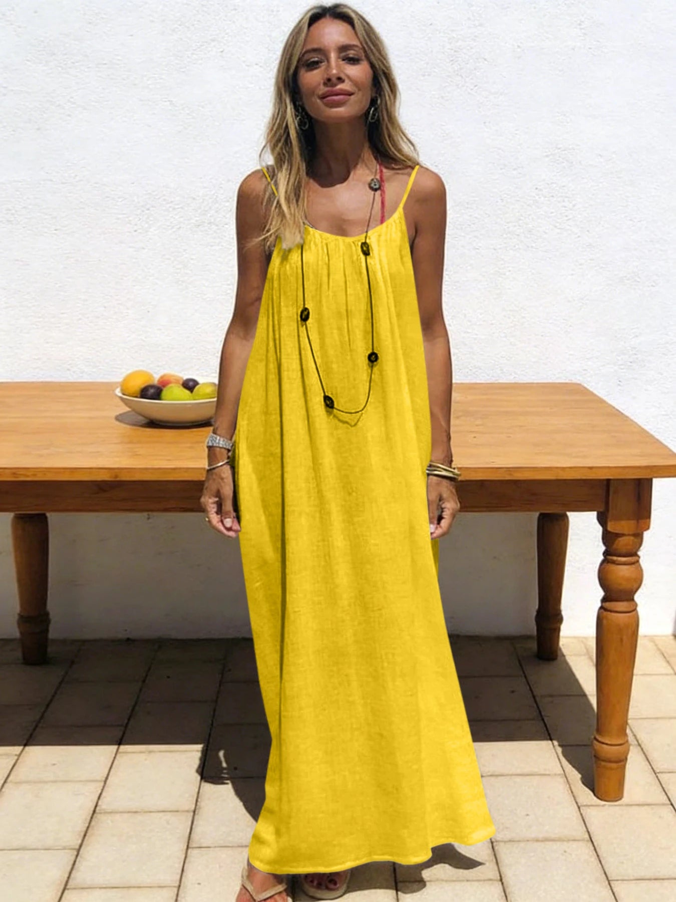 Women's Strapless Maxi Dress