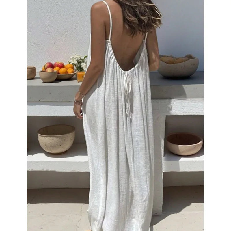 Women's Strapless Maxi Dress